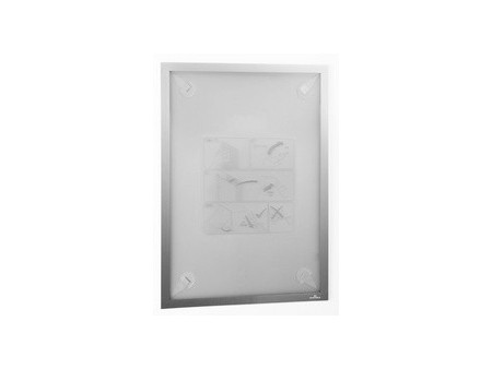 DURABLE Cadre magnétique DURAFRAME WALLPAPER, A3, noir