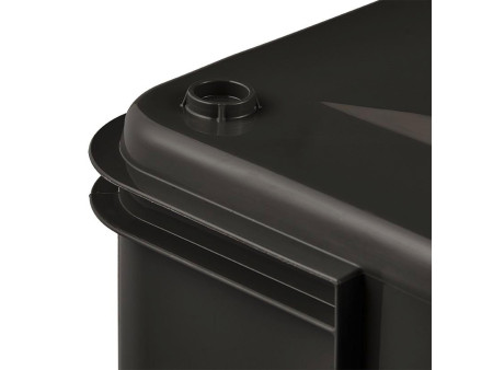 keeeper Caisse de rangement Euro-Box M 'bruno eco', graphite