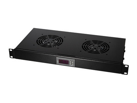 LogiLink Unité de ventilation 19', 1 U, 2 x 120 m