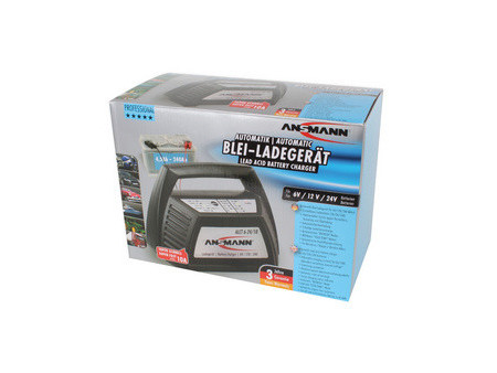 ANSMANN Chargeur pour batterie de voiture, 2 / 6 et 12 Volt