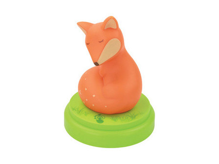 ANSMANN Veilleuse Renard, vert / orange