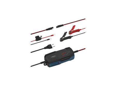 ANSMANN Chargeur de batterie BC, 6-12V/2A, noir/bleu