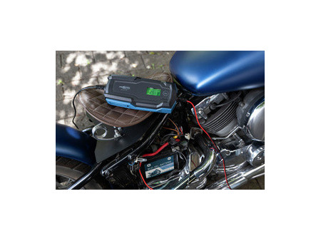 ANSMANN Chargeur de batterie BC, 6-12V/6A, noir/bleu