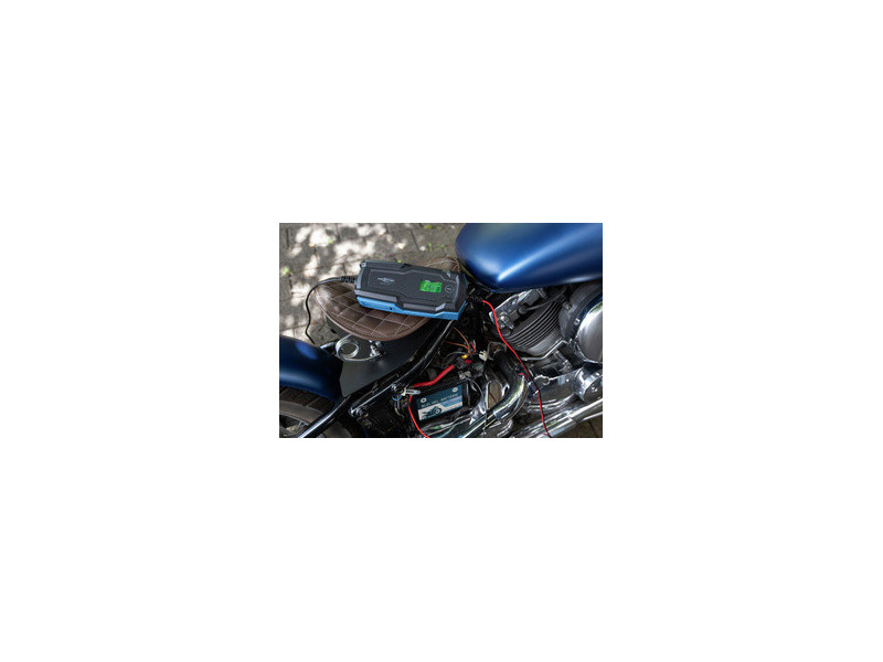 ANSMANN Chargeur de batterie BC, 6-12V/6A, noir/bleu