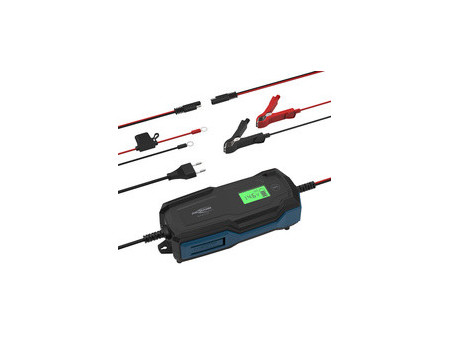 ANSMANN Chargeur de batterie BC, 6-12V/6A, noir/bleu