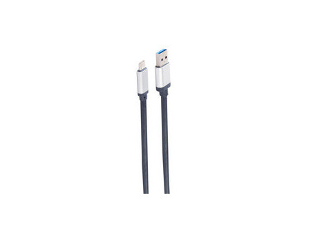 shiverpeaks Câble USB 3.0 PROFESSIONAL, USB-A - USB-C, 1,5 m
