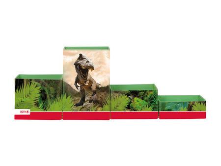 ROTH Set de pots à crayons 'Footballeur', en carton, 4 pots