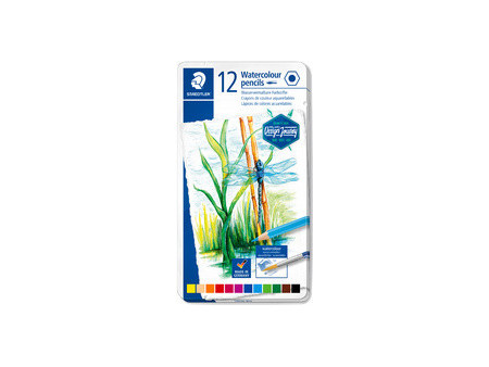STAEDTLER Crayon de couleur Design Journey, étui métal de 12