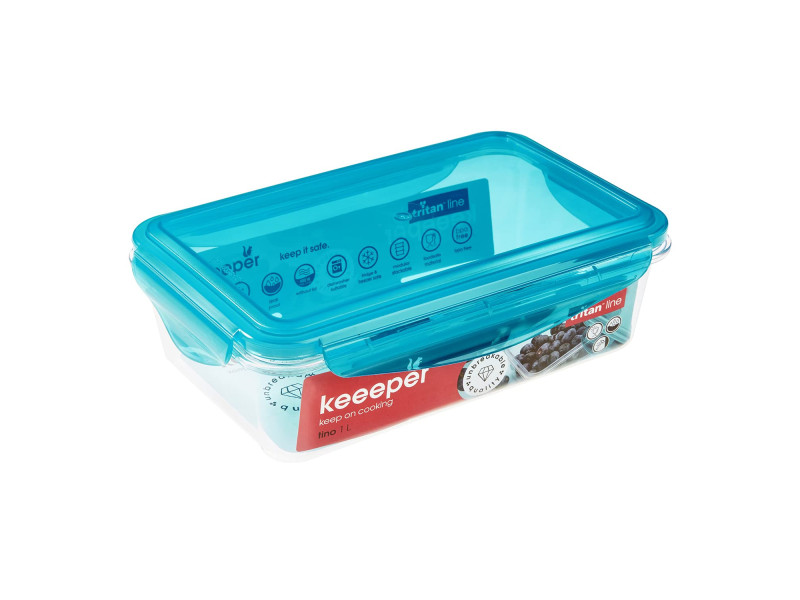 keeeper Boîte de conservation 'tino', avec clip, 1,0 litre