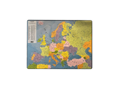Esselte Sous-main en plastique, 'Carte du monde'