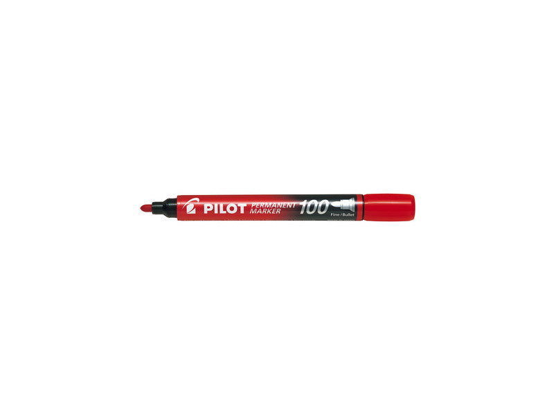PILOT Marqueur permanent 100, pointe ogive, noir