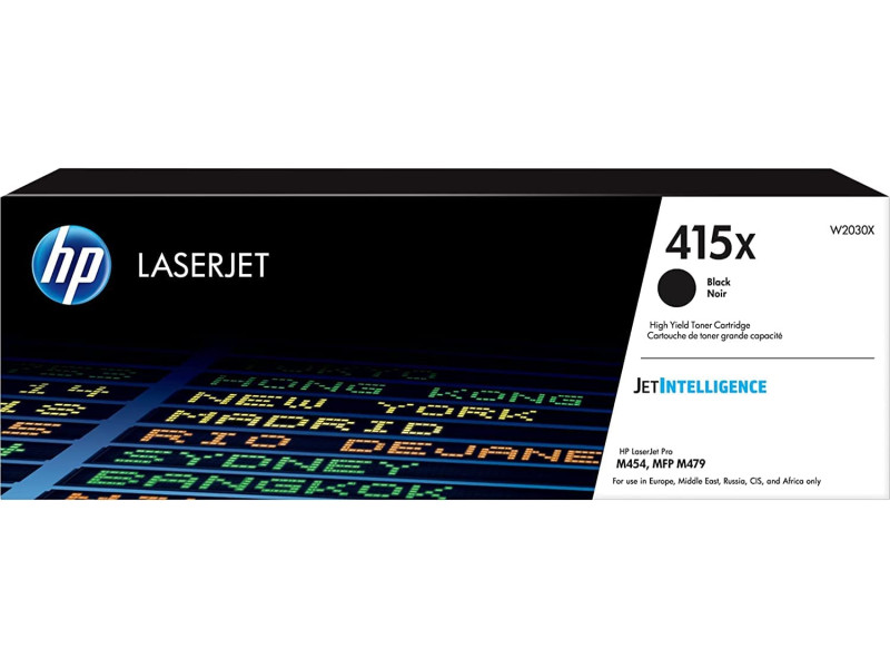 hp Toner hp 415X pour Color LaserJet Pro M454dn, noir