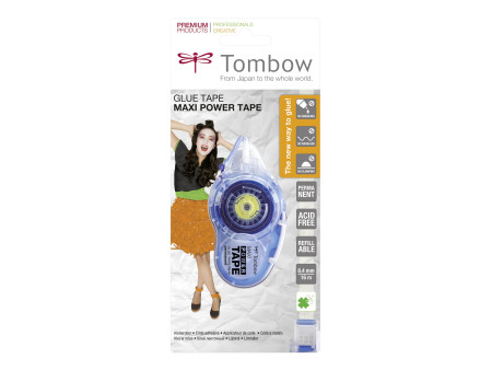 TOMBOW Roller de colle 'MAXI POWER TAPE', 8,4 mm x 16 m
