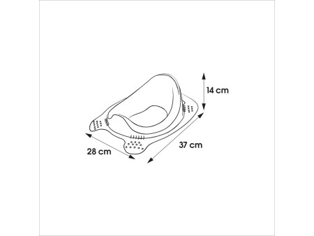 keeeper kids Siège de toilettes comfort pour enfant, bleu