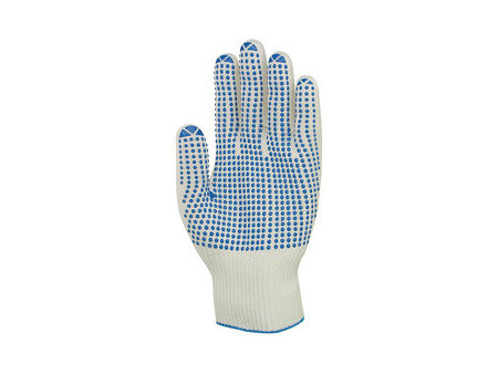 uvex Gants de travail unigrip 6620, T. 08, blanc/bleu