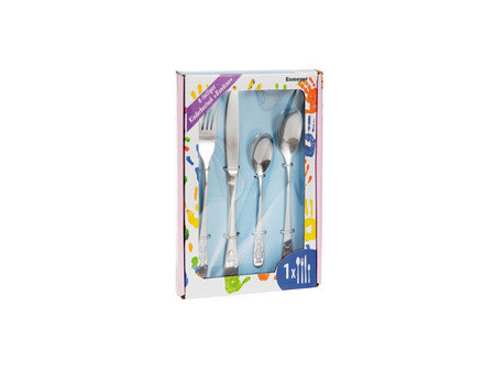 Esmeyer Couverts pour enfants 'BAMBINO', 4 pièces, en acier