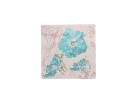 PAPSTAR Serviette à motif 'ROYAL Collection Blossom'