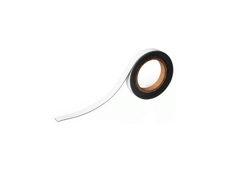DURABLE Ruban de marquage, magnétique, 30 mm x 5 m, blanc