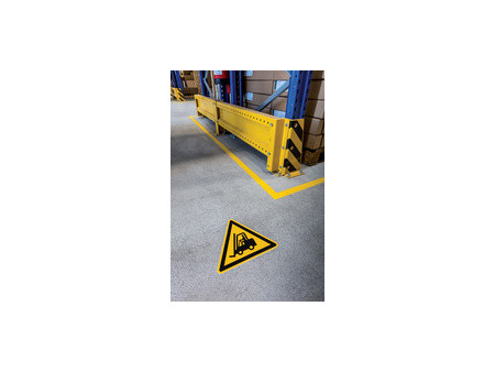 DURABLE Panneau de signalisation 'attention chariots