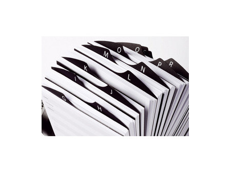 DURABLE Fichier rotatif TELINDEX, argent