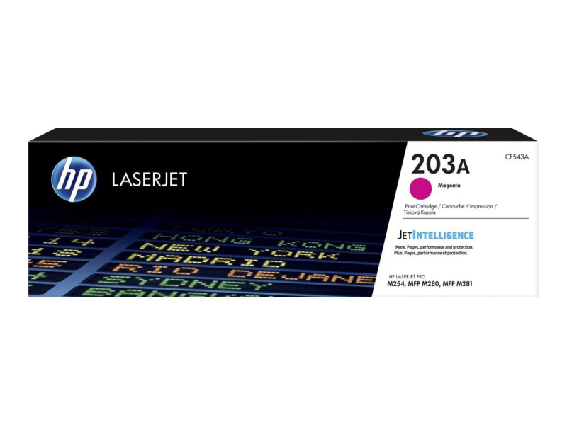 hp Toner hp 203A pour LaserJet Pro M254dw, magenta