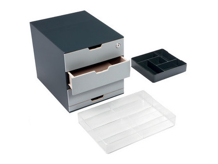 DURABLE Module de rangement 'COFFEE POINT', avec 4 tiroirs