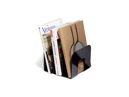 DURABLE Porte-revues TREND, plastique, 3 compartiments, noir