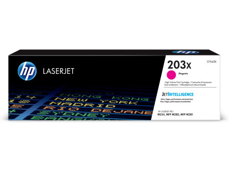 hp Toner hp 203X pour LaserJet Pro M254dw, magenta