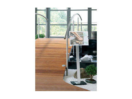 DURABLE Support d'informations CRYSTAL SIGN stand, A4