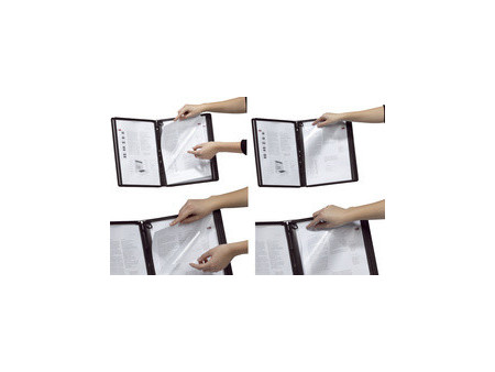 DURABLE Support mural FUNCTION, pour 10 plaques pochettes A4
