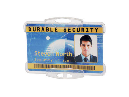 DURABLE Badge, porte carte, 54 x 90 mm, transparent