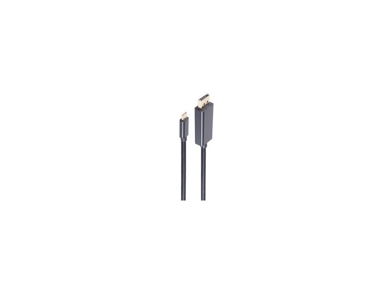 shiverpeaks BASIC-S Câble displayport - USB 3.1, 1,8 m
