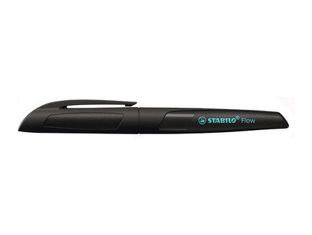 STABILO Stylo à plume Flow, turquoise/noir