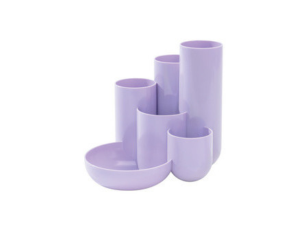 HAN Multipot à crayons CAMPUS, 6 pots, violet pastel