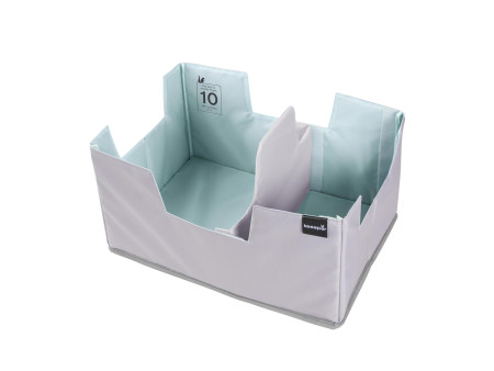keeeper Set organiseur de courses 'nea', XL, gris/bleu d'eau