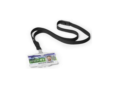 DURABLE Porte-badge 'ECO', pour 1 badge, noir
