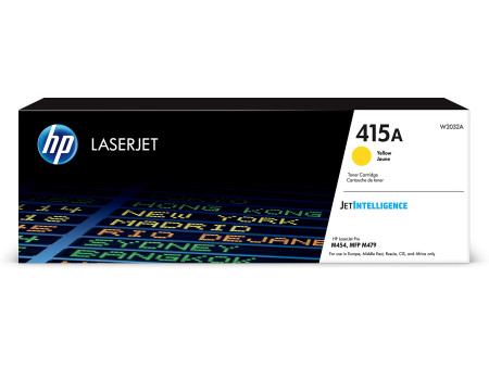 hp Toner hp 415A pour LaserJet Enterprise M455dn, jaune