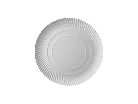PAPSTAR Assiette en carton 'pure', rond, diamètre: 320 mm