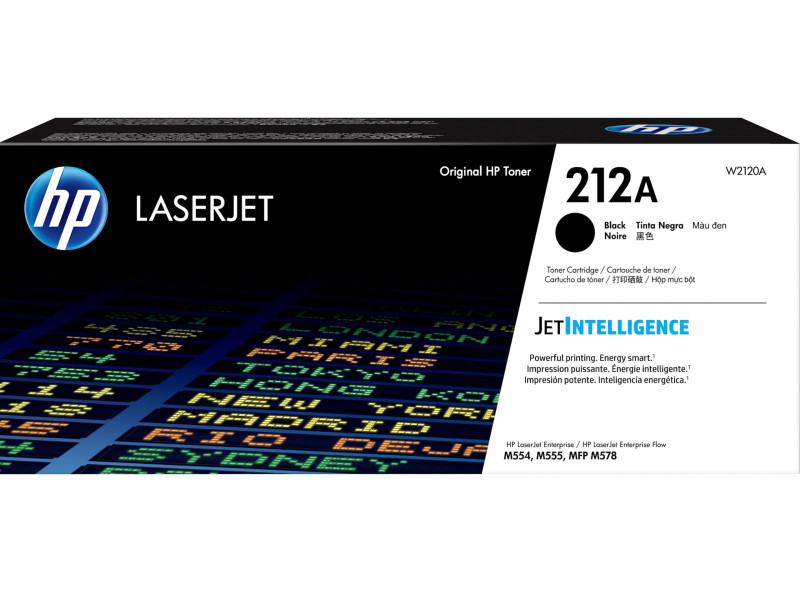 hp Toner hp 212A pour LaserJet Enterprise M555x, noir