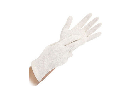 HYGONORM Gant en coton Nature, L, naturel