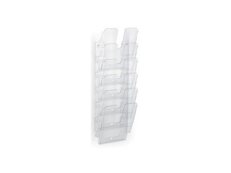 DURABLE Set de porte-brochures mural 'FLEXIPLUS 6', A4