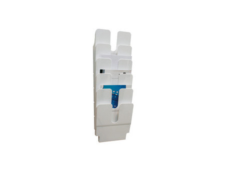 DURABLE Set de porte-brochures mural 'FLEXIPLUS 6', A4