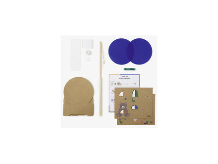folia Lanterne DIY Wwoodland, kraft