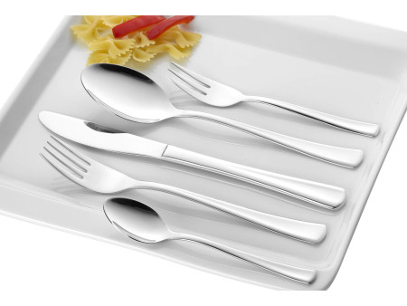 Esmeyer Couverts 'Stockholm', set de 24 pièces, inox 18/10