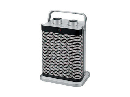 CLATRONIC Radiateur soufflant HL 3631, argent, oscillant