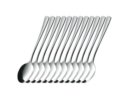 Esmeyer Cuillère à café 'Stockholm', Set de 12, acier 18/10