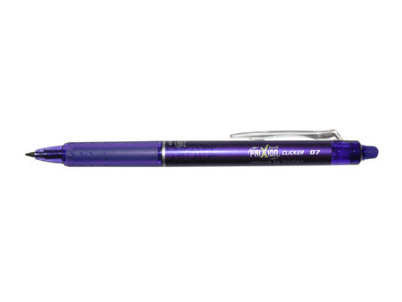 PILOT Stylo roller FRIXION BALL CLICKER 07, noir