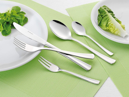 Esmeyer Couteau 'Stockholm', set de 12, acier chromé 13/0