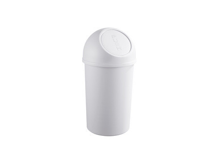 helit Poubelle 'the flip', 25 litres, gris lumière