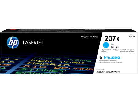 hp Toner hp 207X pour Color LaserJet Pro M255dw, cyan